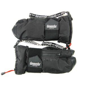 Three-Finger Ski Gloves with Wrist Guards, Warm Snowboarding Gloves